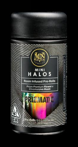 Maven Genetics Prizmatic Rosin Mini Halo .6g 5pk