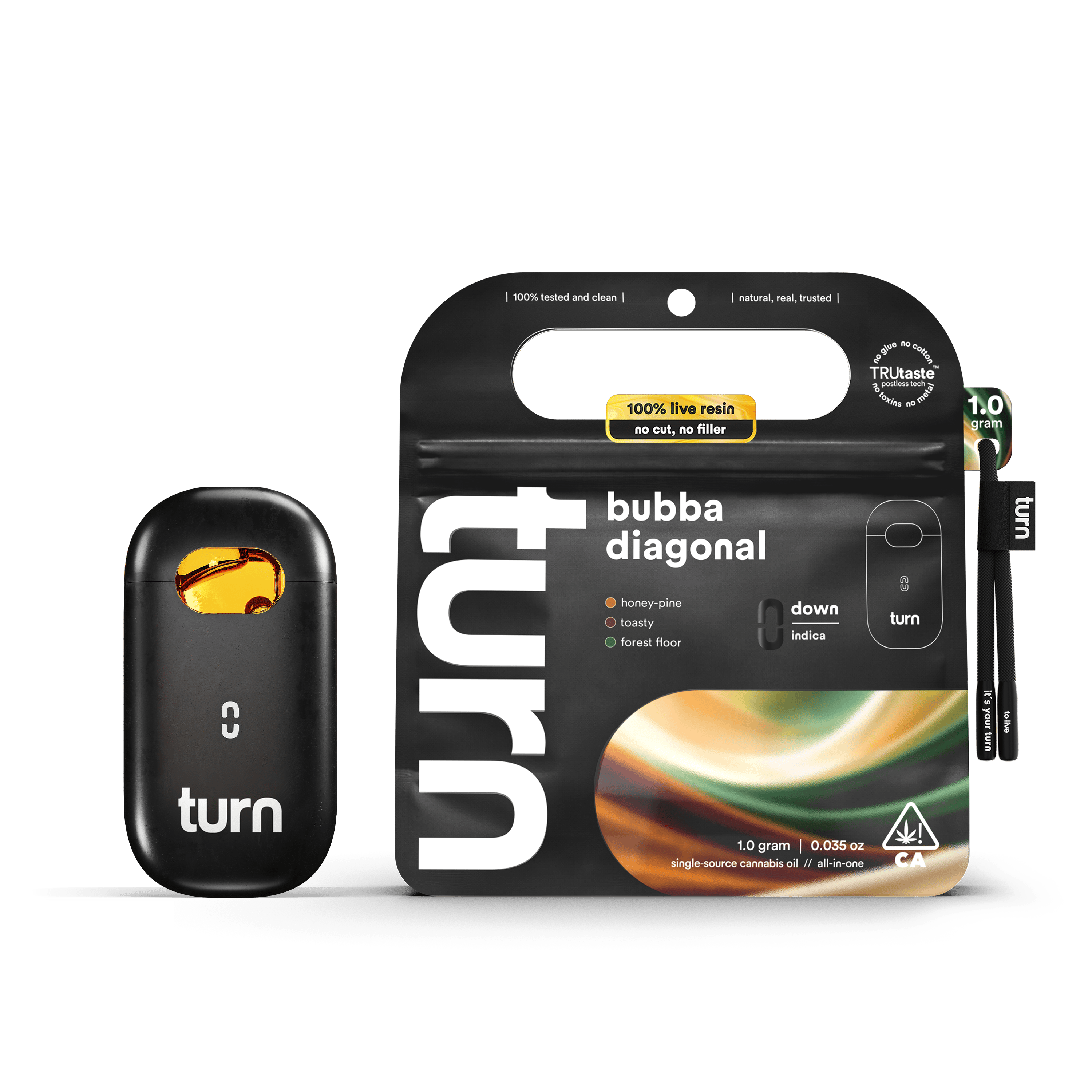 Bubba Diagonal Live Resin Pod - 1 g
