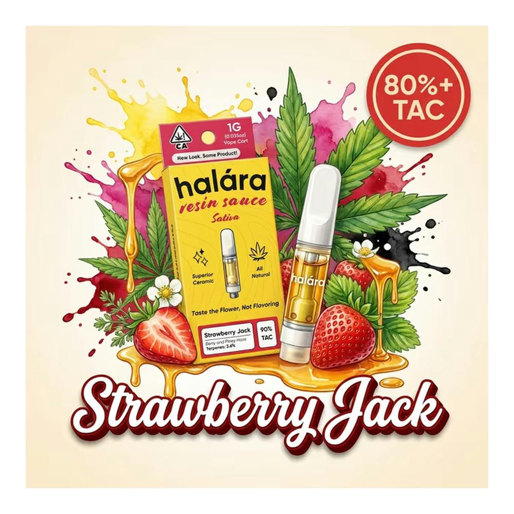 Strawberry Sugar High THC Cart - 1 g