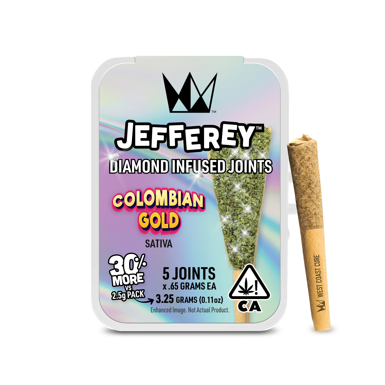 West Coast Cure Colombian Gold Jefferey Infused Preroll