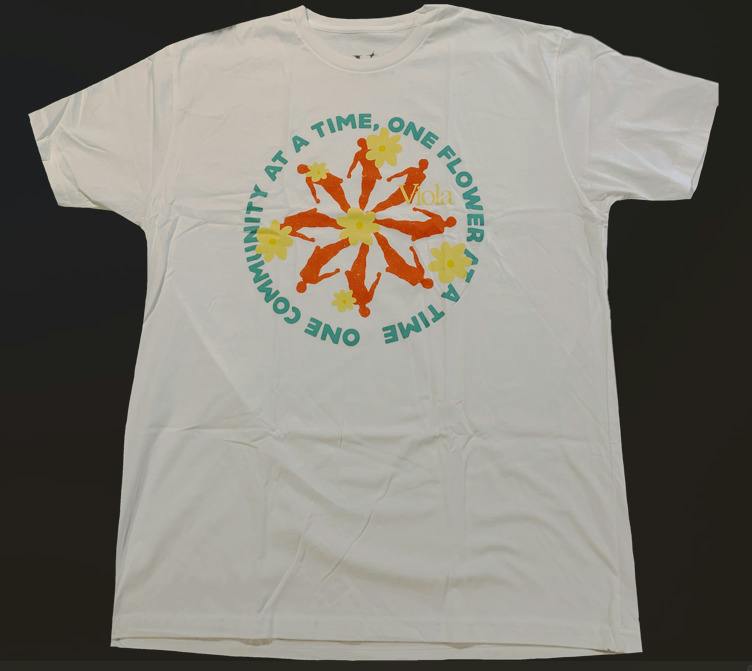 Flower Tee | White | Large