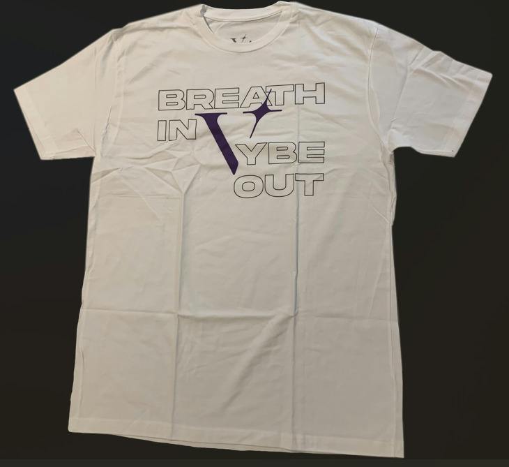 Vybe Out Tee | White | XXLarge