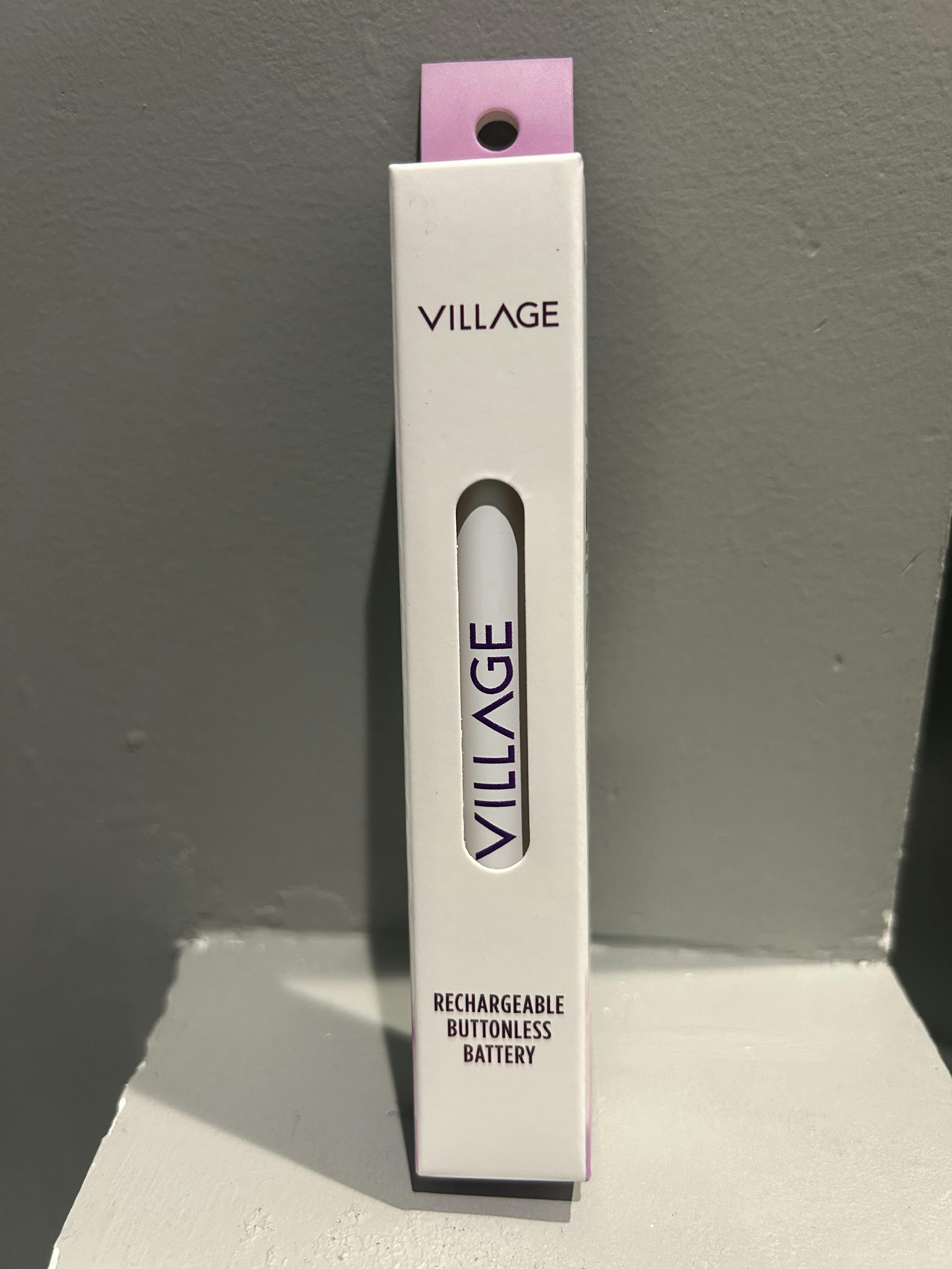 Village Ray | Inhale Activated Battery | White at Village Dispensary Hoboken