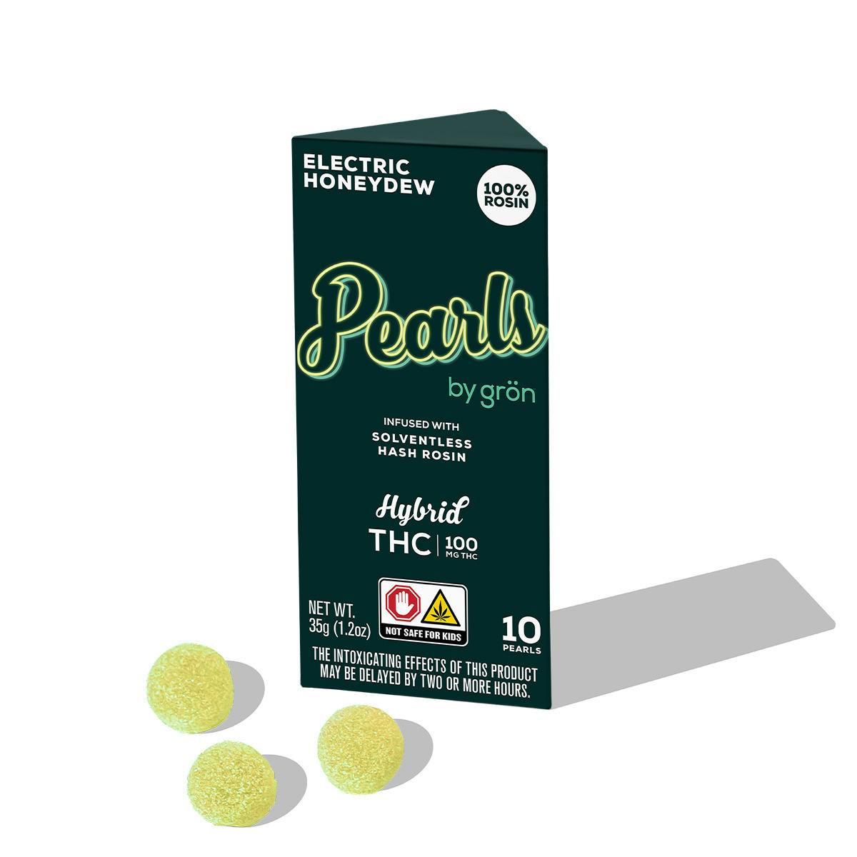 Electric Honeydew | Rosin Pearls | 10mg/10pk | 100mg