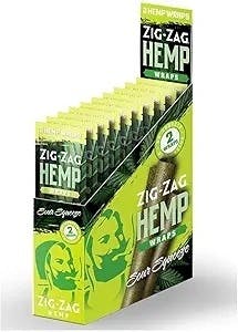 Zig Zag Hemp Wraps - Sour Squeeze at NuVue Pharma Dispensary Colorado Springs