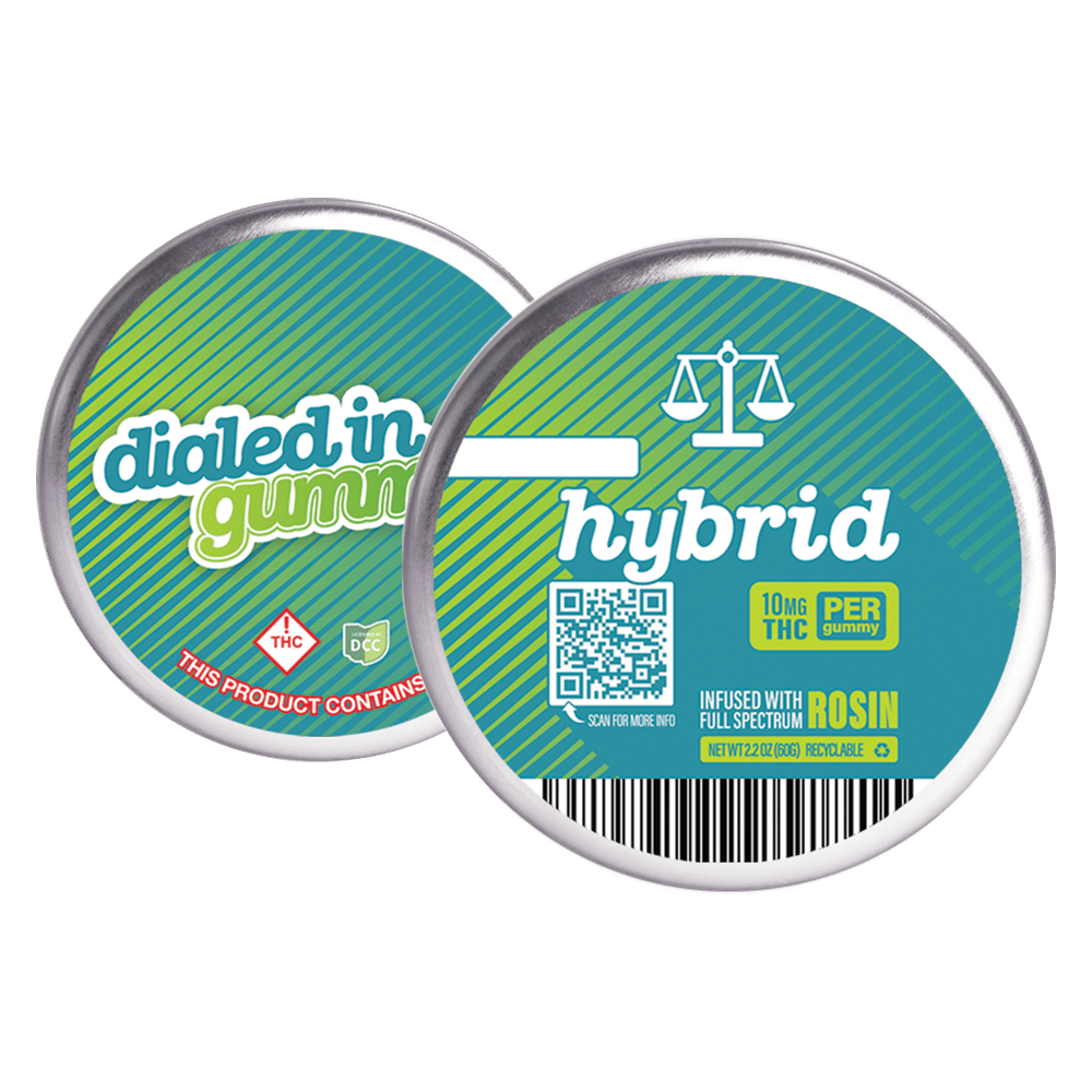 Dialed In Gummies - Classic Rosin: Hybrid