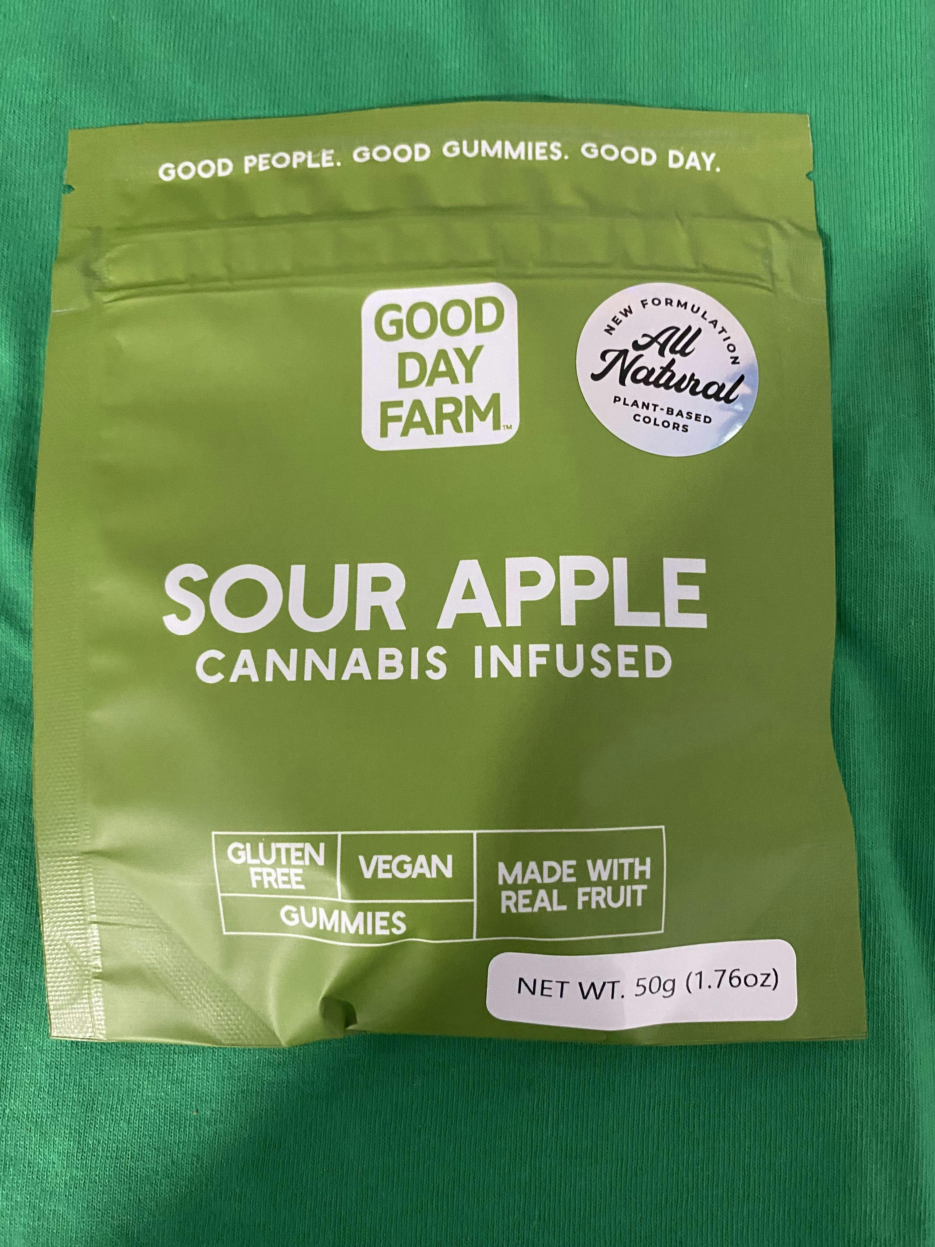 GDF - Sour Apple Gummies - 100mg
