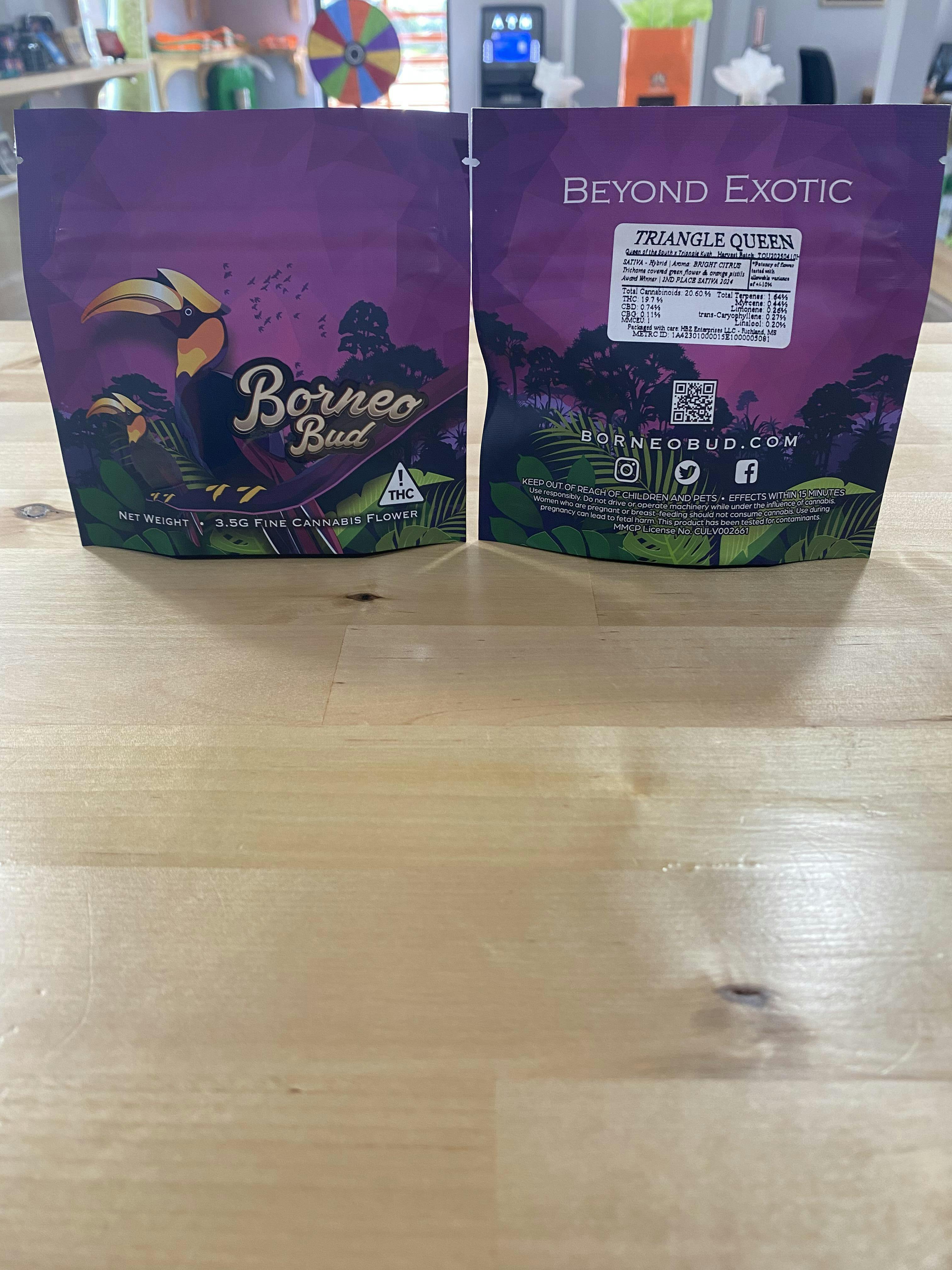 Borneo Bud - Triangle Queen - 3.5g