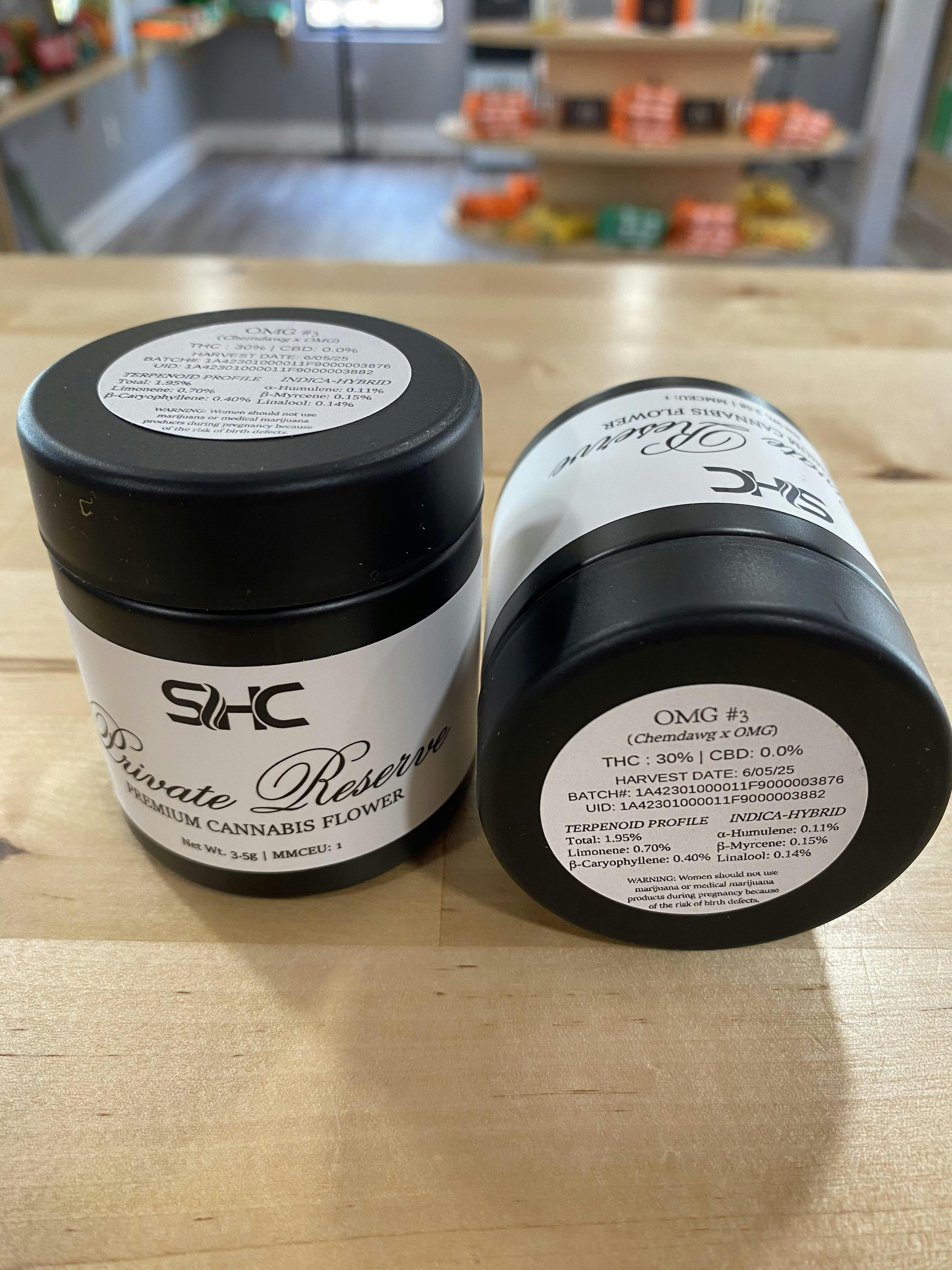 OMG #3 – Tier 1 – Flower – 3.5g by SHC Holdings LLC DBA Southern Herb Co