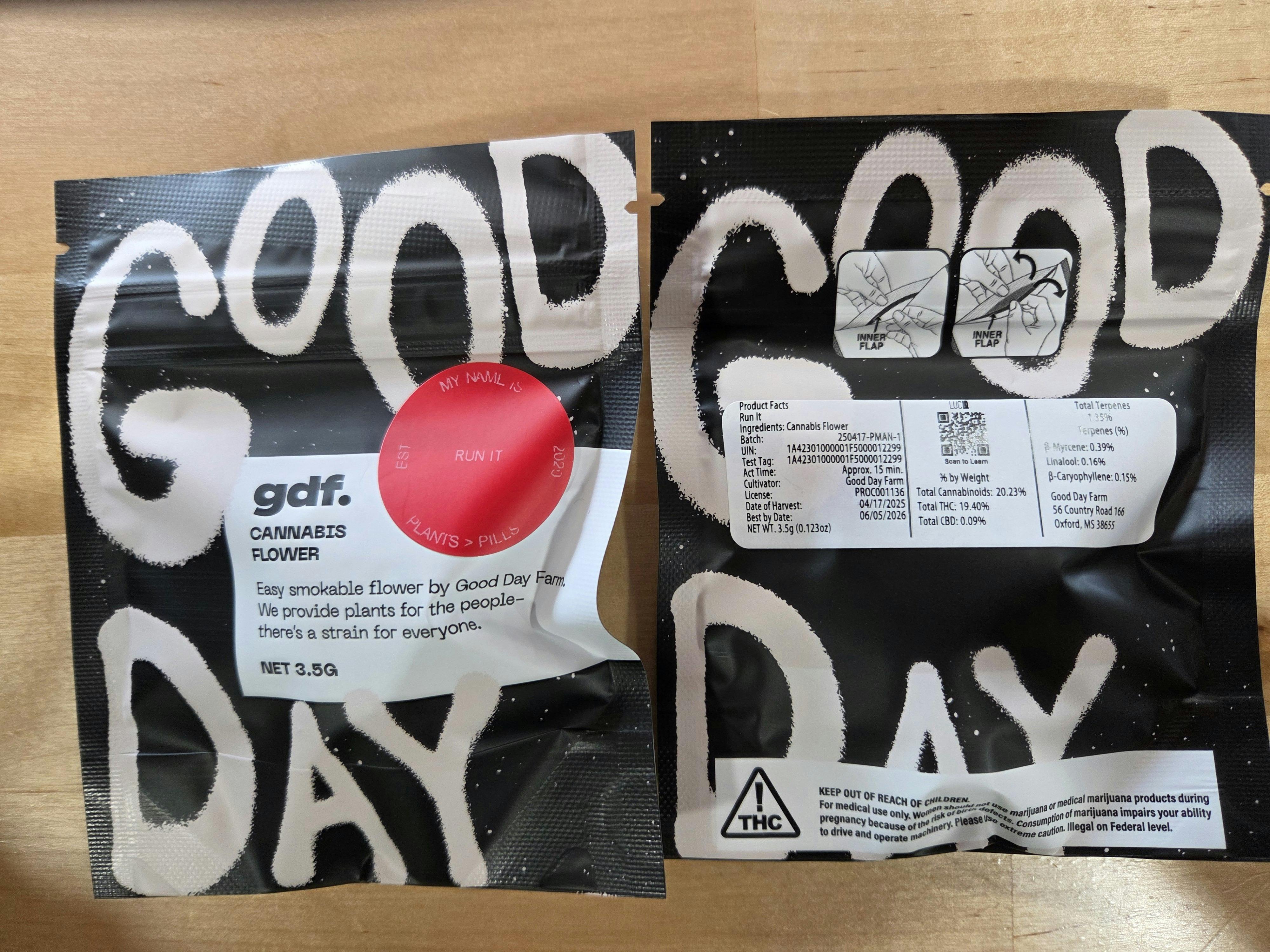 GDF - Run It - 3.5g