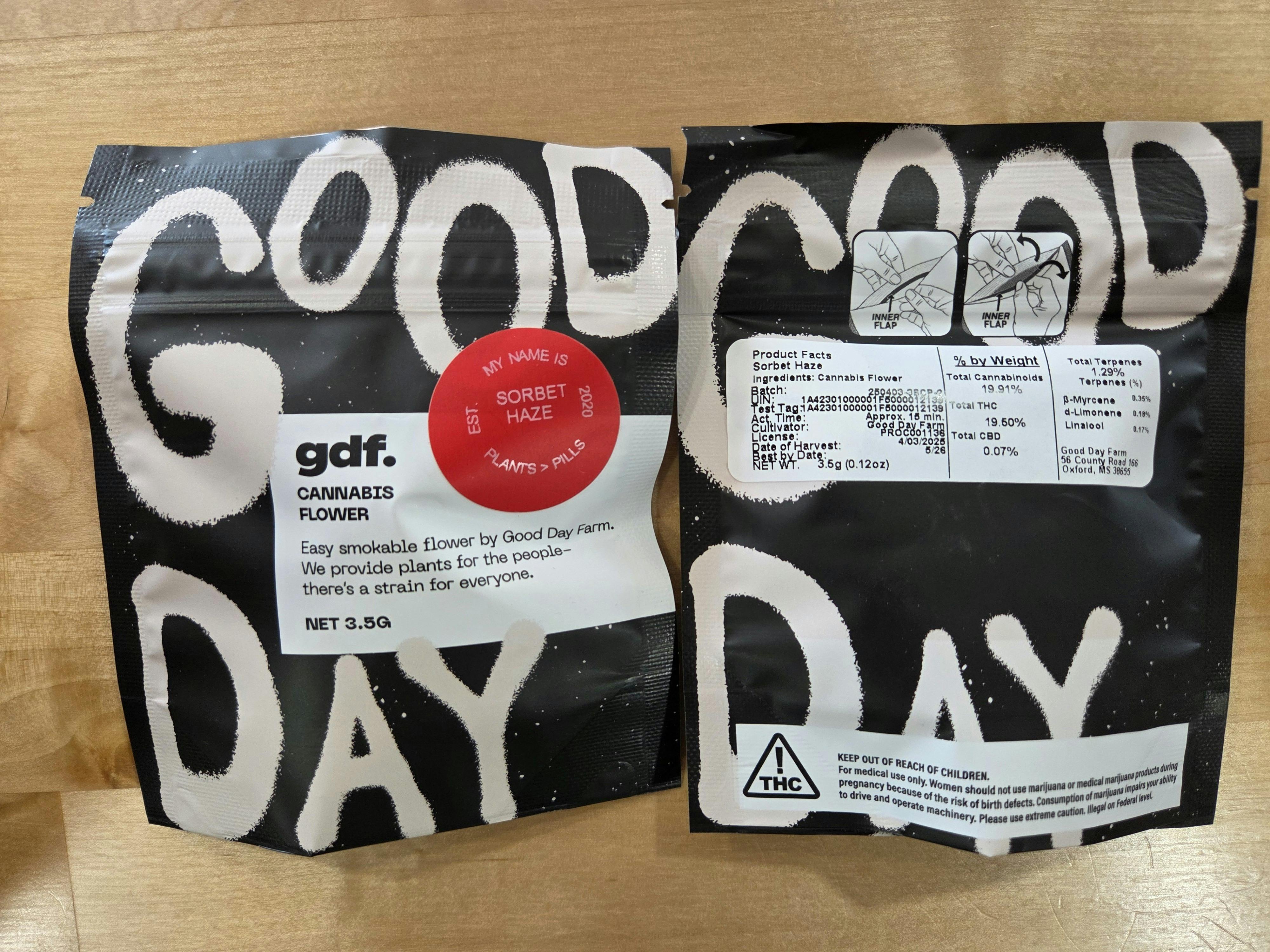 GDF - Sorbet Haze - 3.5g