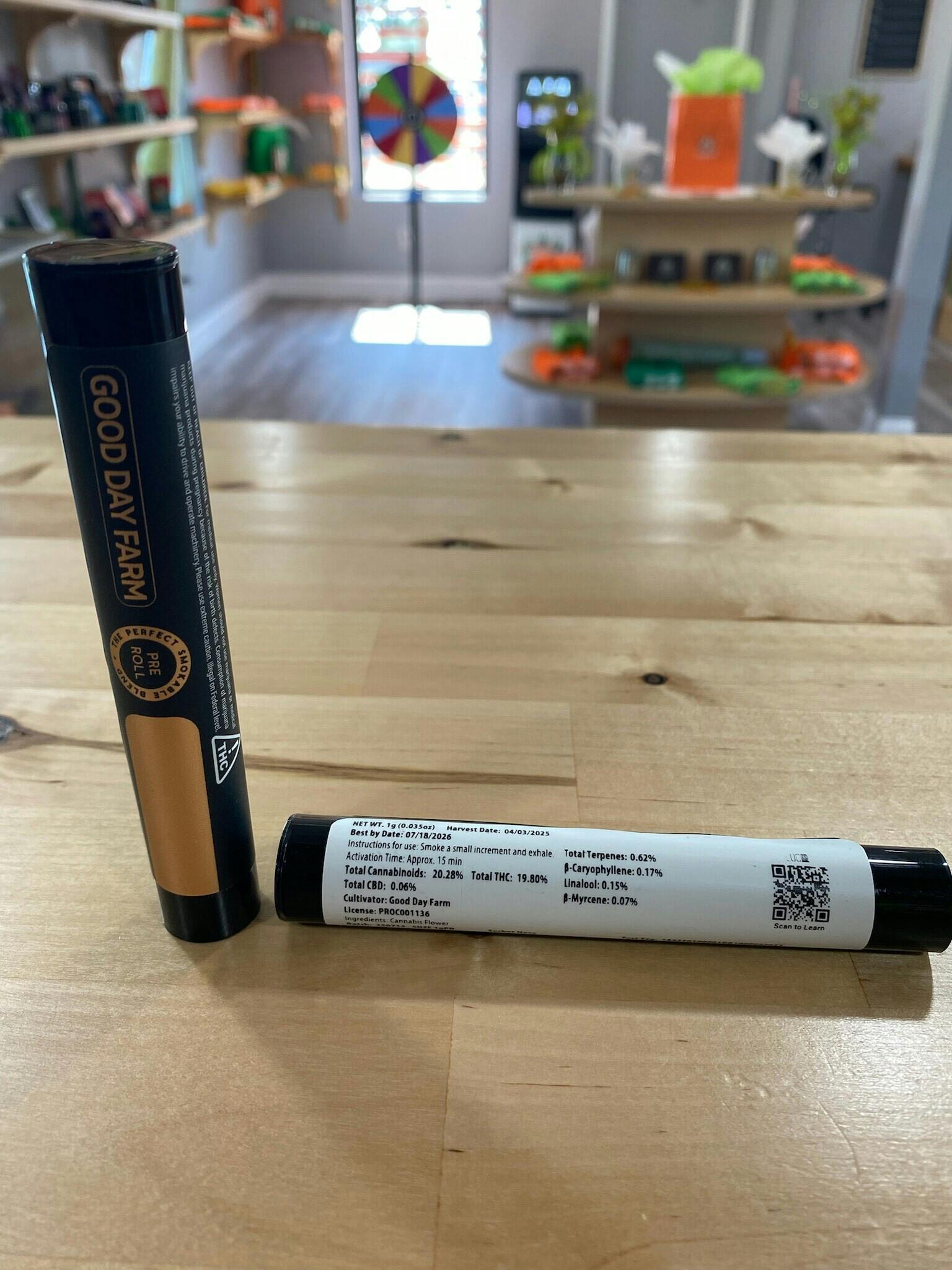 GDF - Sorbet Haze Pre Roll - 1g at Canablume Dispensary, LLC