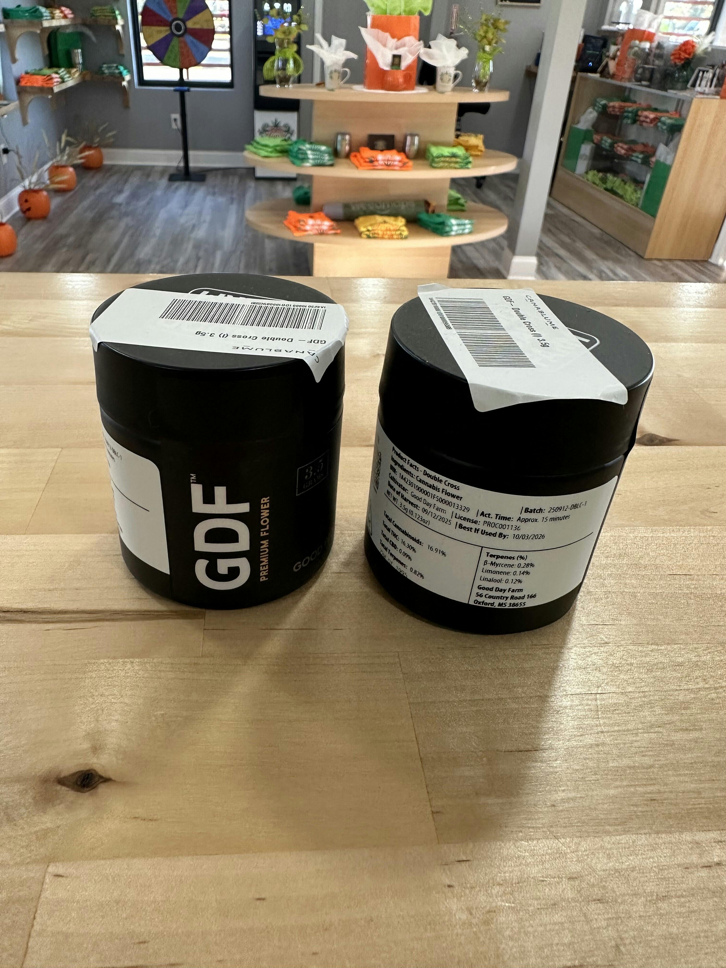 GDF: Flower | Double Cross | 3.5g by Good Day Farm