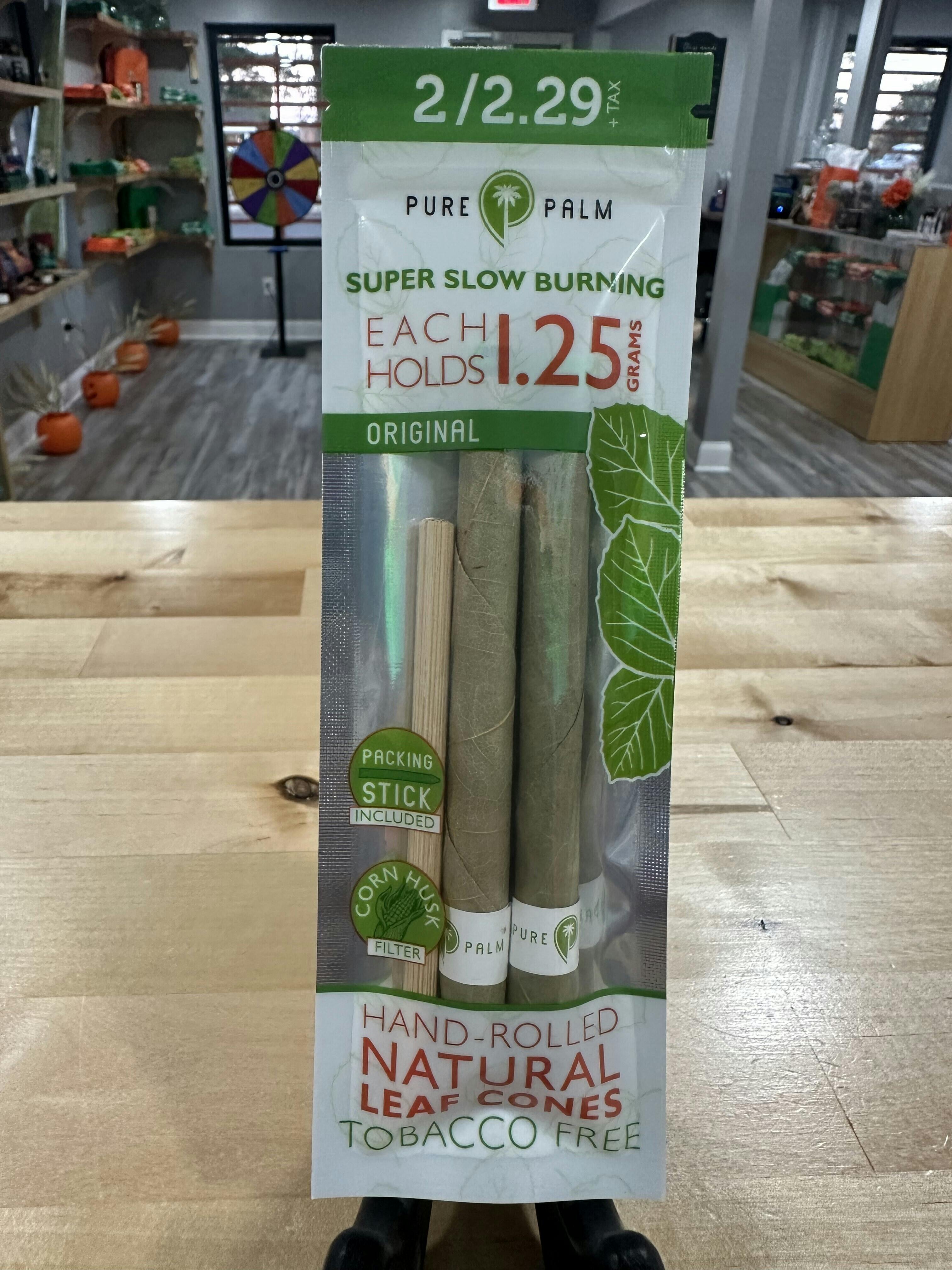 Pure Palm - 1.25g Leaf Cones - 2pk at Canablume Dispensary, LLC