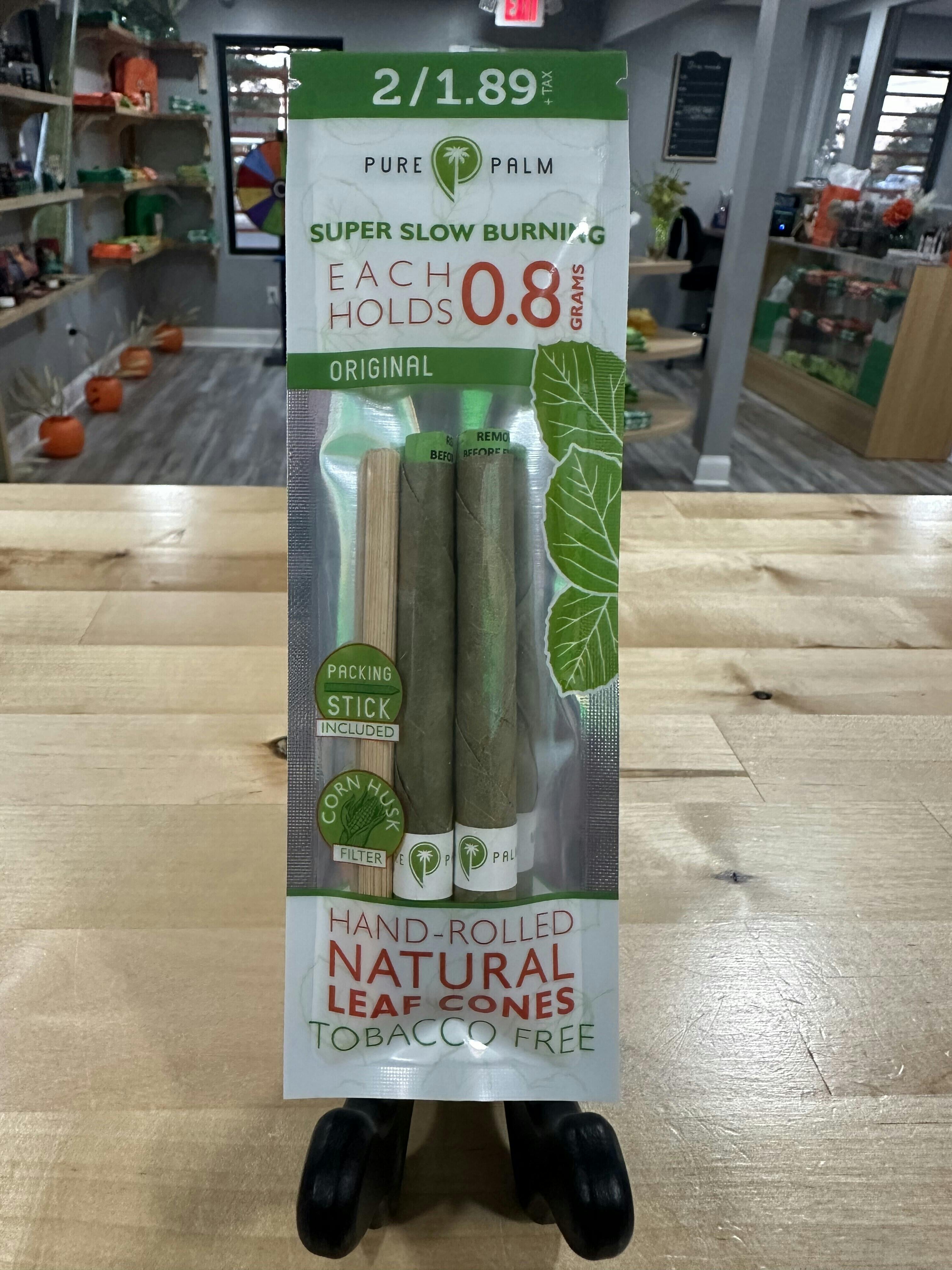 Pure Palm - 0.8g Leaf Cones - 2pk at Canablume Dispensary, LLC