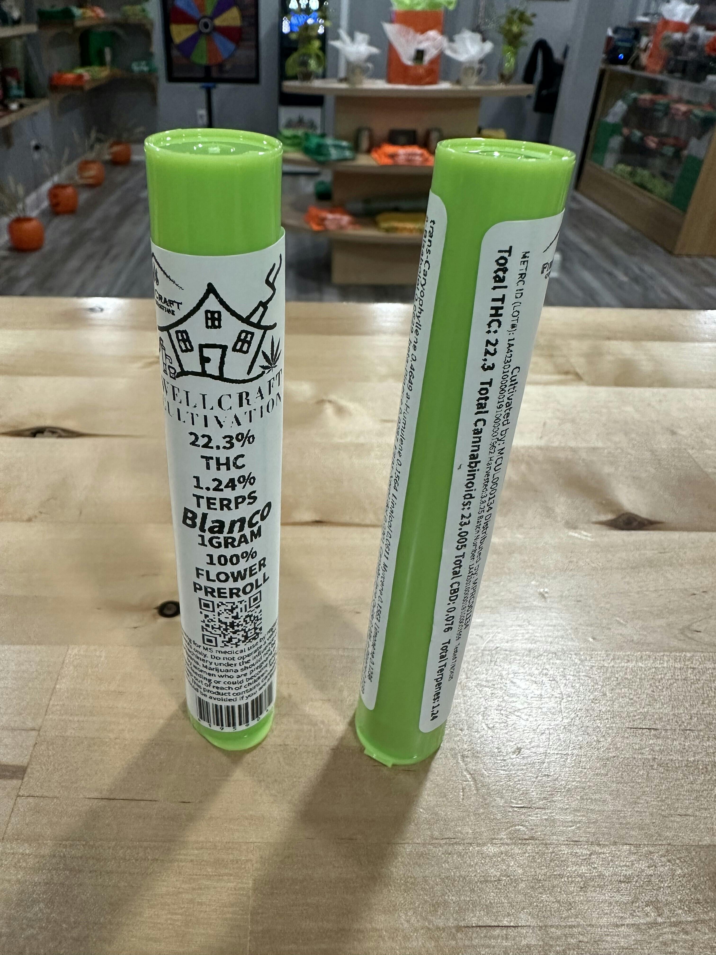 WellCraft - Blanco Pre Roll - 1g at Canablume Dispensary, LLC