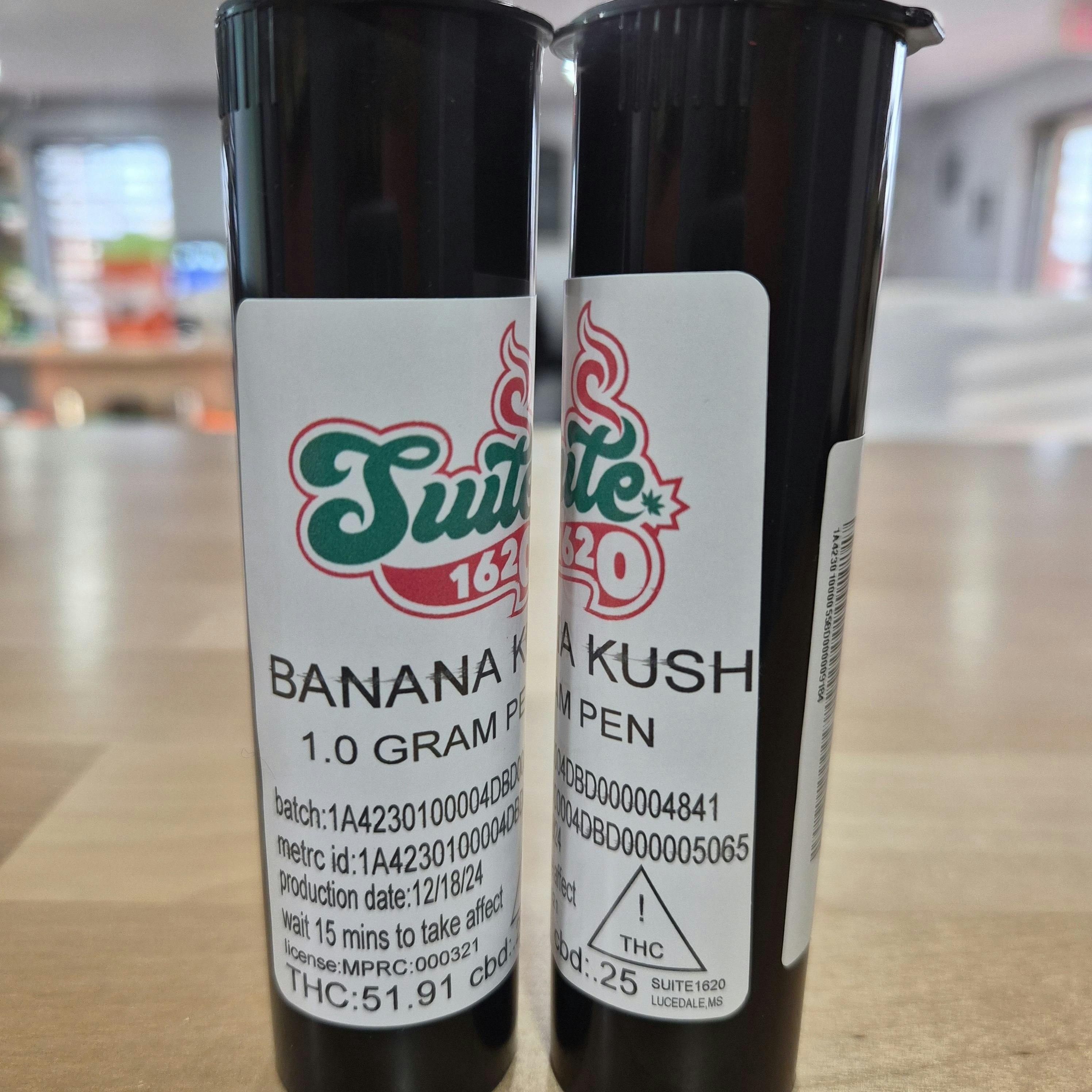 Suite1620 | Banana Kush | 1g Disposable by Suite1620