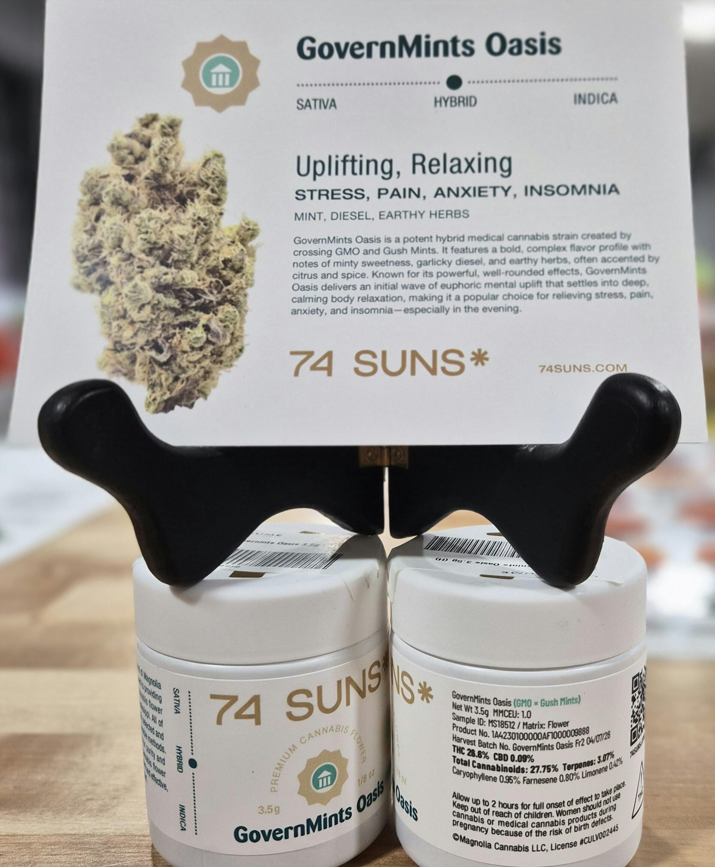 74 Suns - GovernMints Oasis - 3.5g