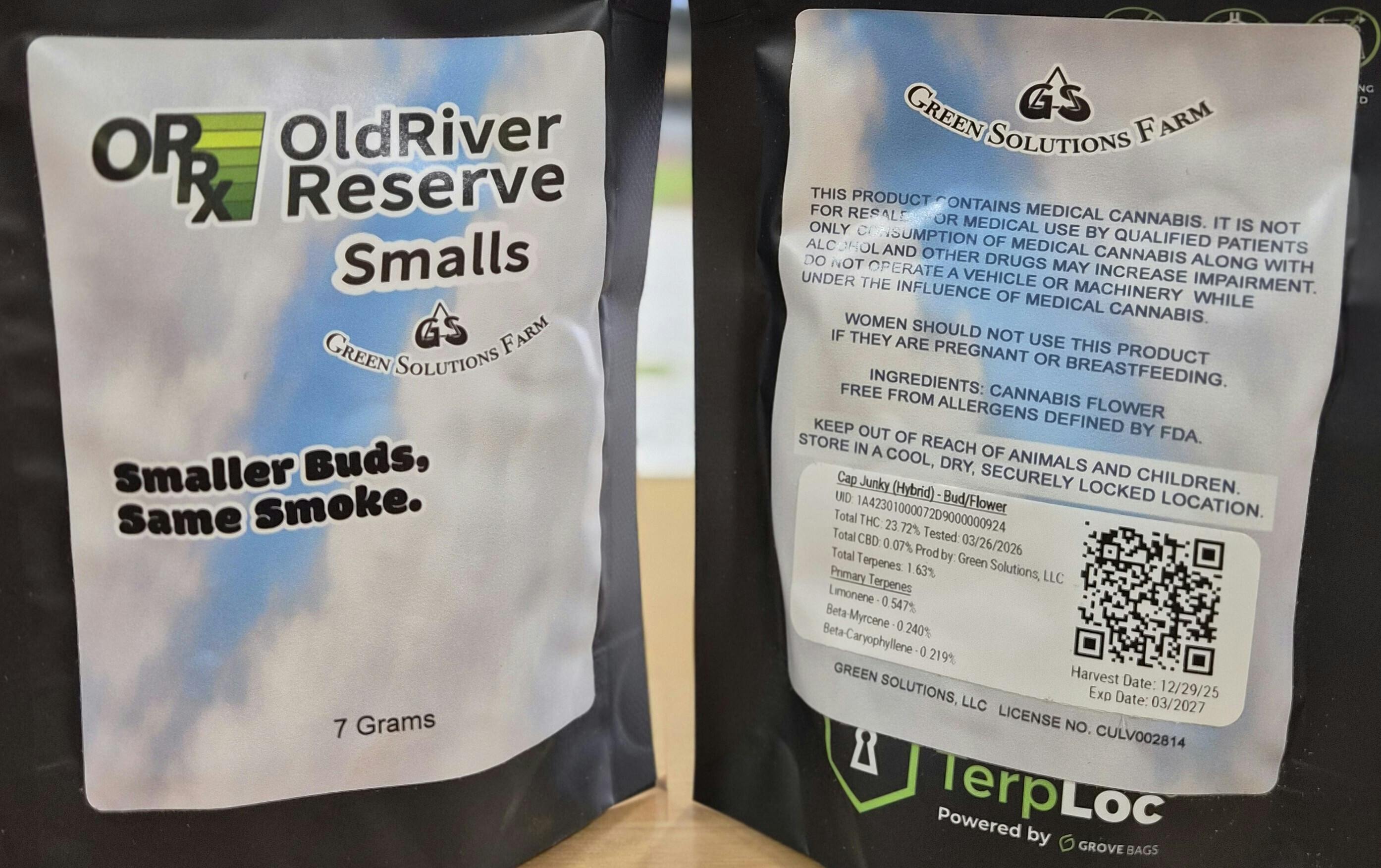 Old River Reserve - Cap Junky - 7g