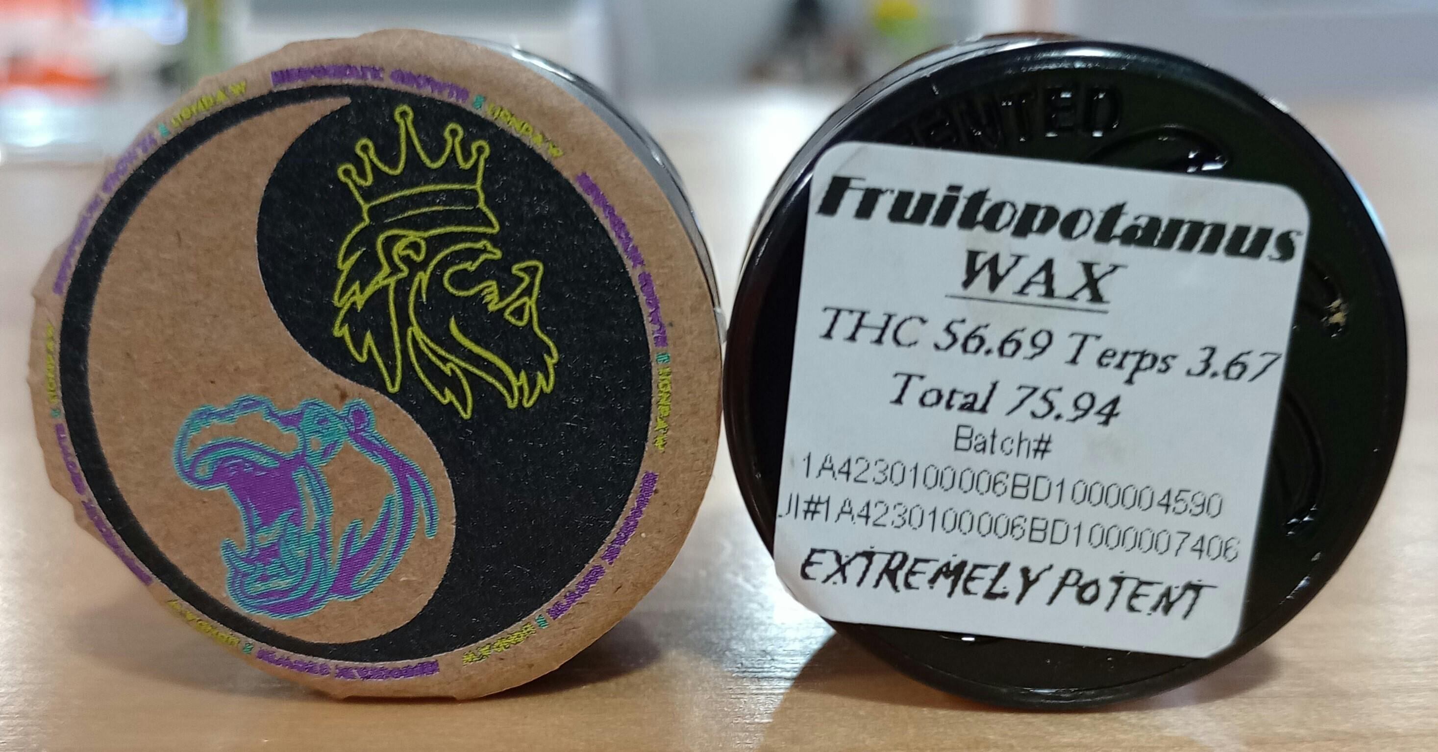 Hippocratic Growth - Fruitopotamus Wax - 1g