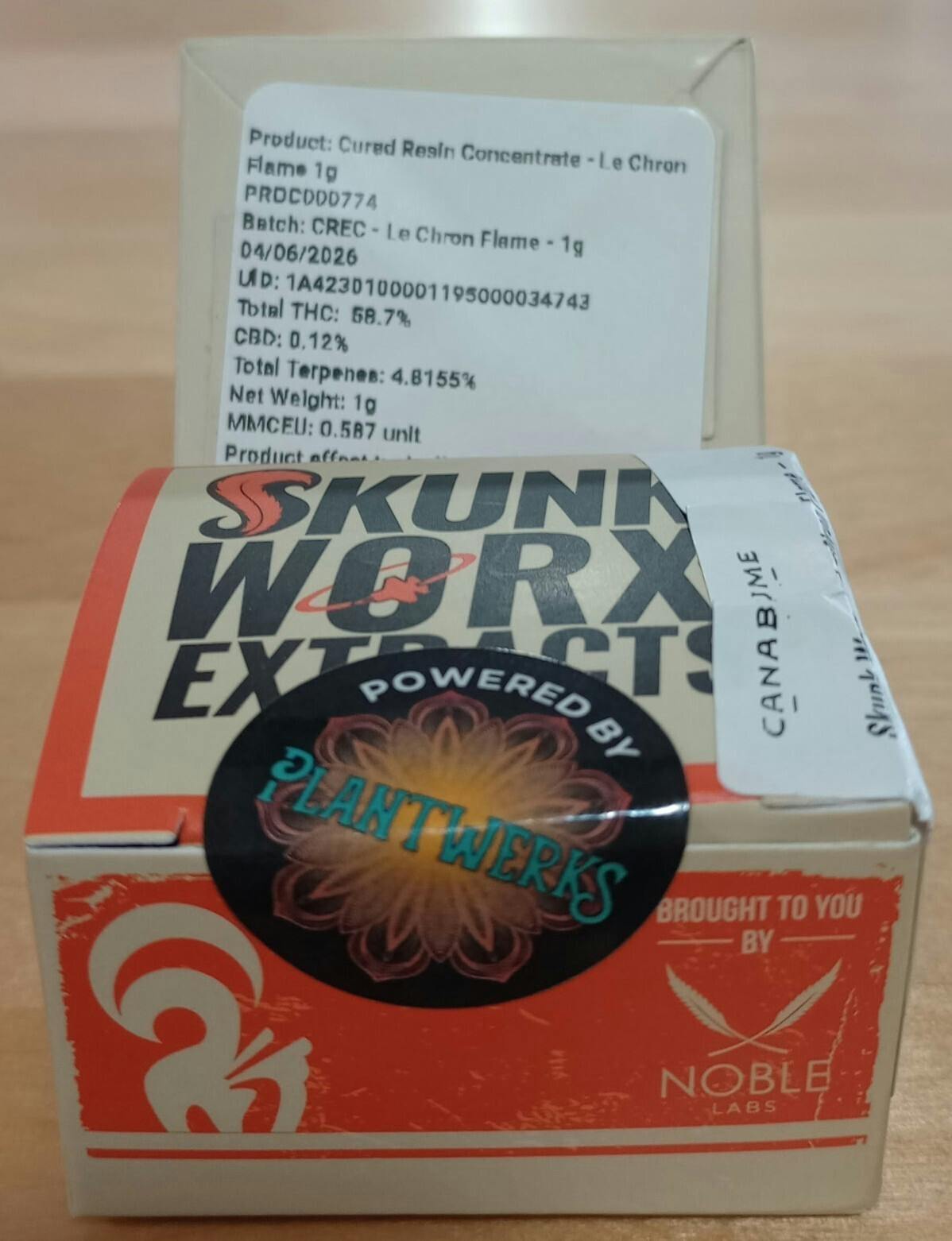 Skunk Worx - Le Chron Flame - 1g