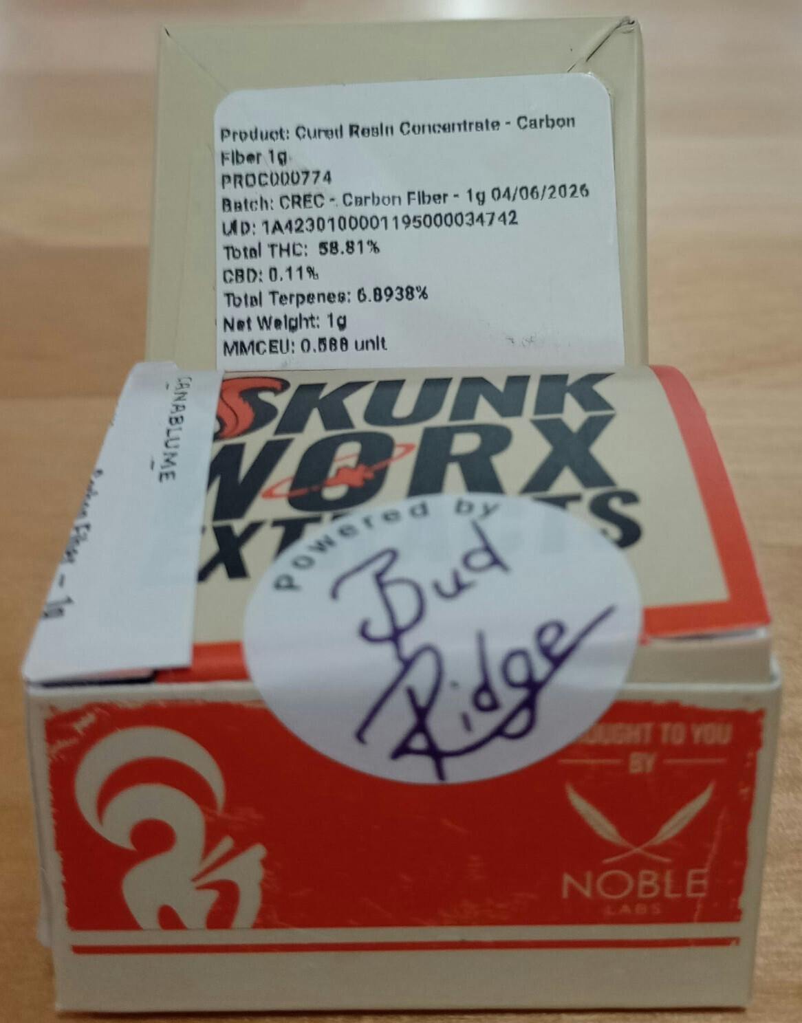 Skunk Worx - Carbon Fiber - 1g