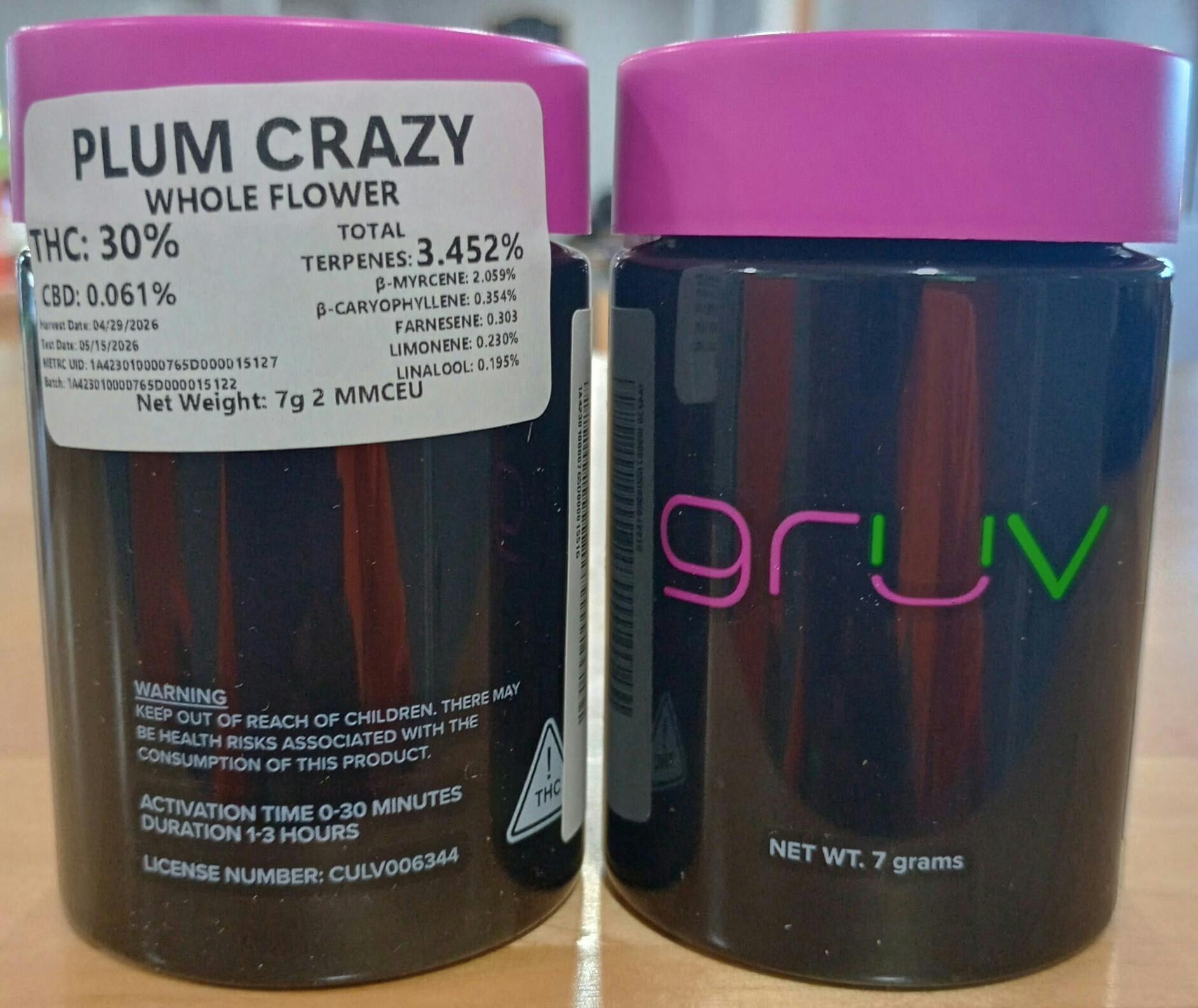 GruV - Plum Crazy - 7g