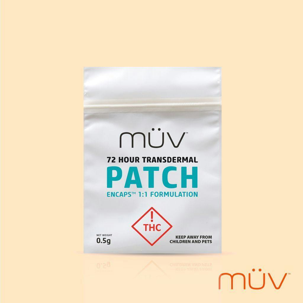 MÜV 72 Hour 1:1 CBD:THC Patch 10mg at MÜV Cannabis Dispensary
