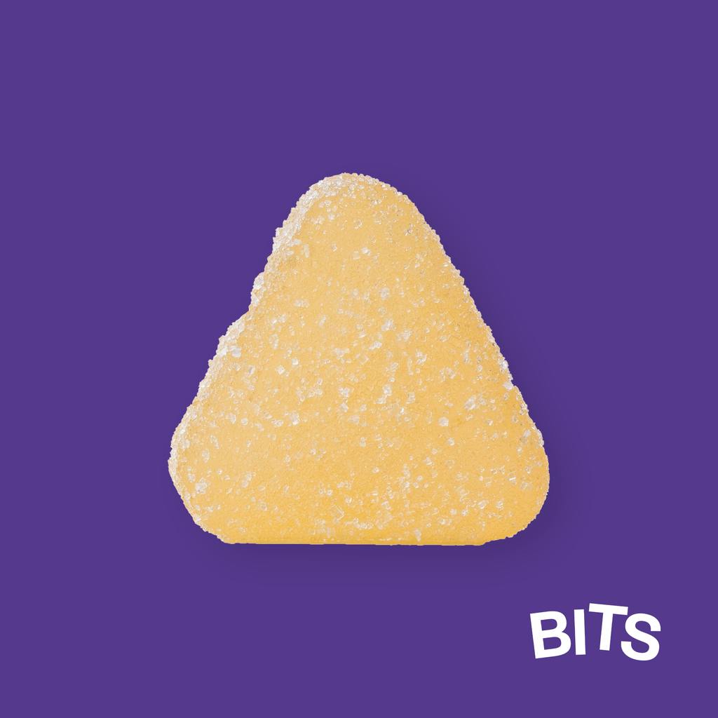 Bits Elderberry 1:1 CBD:THC Soft Chews 100mg [20-Pack] at MÜV Cannabis Dispensary
