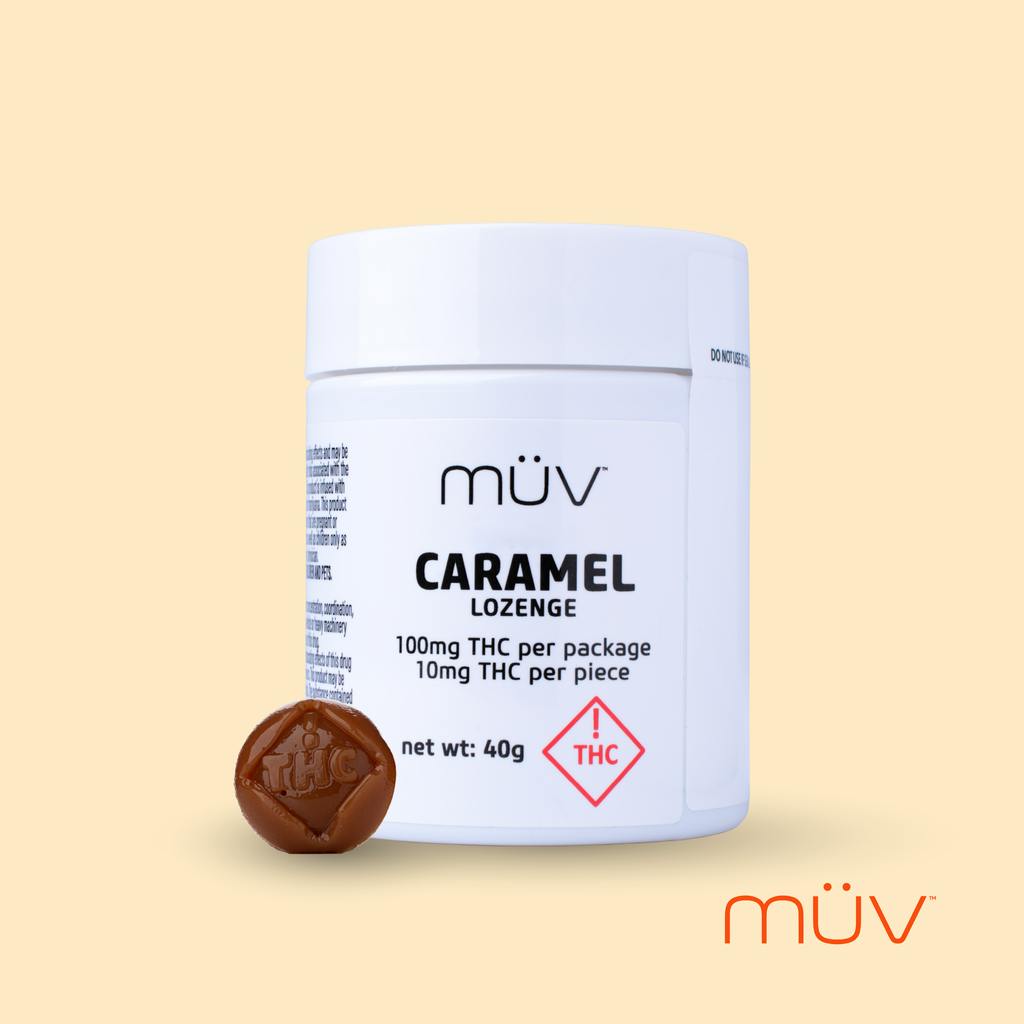 MÜV Caramels 100mg [10-Pack] at MÜV Cannabis Dispensary
