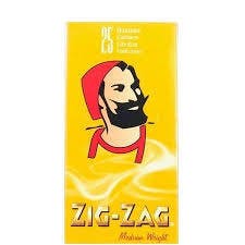 Zig Zag Classic Yellow 1 1/4" Medium Weight