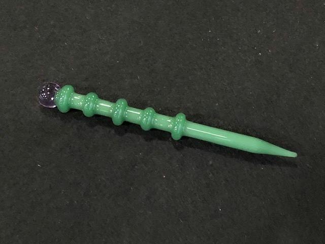 Glass Dabber Green