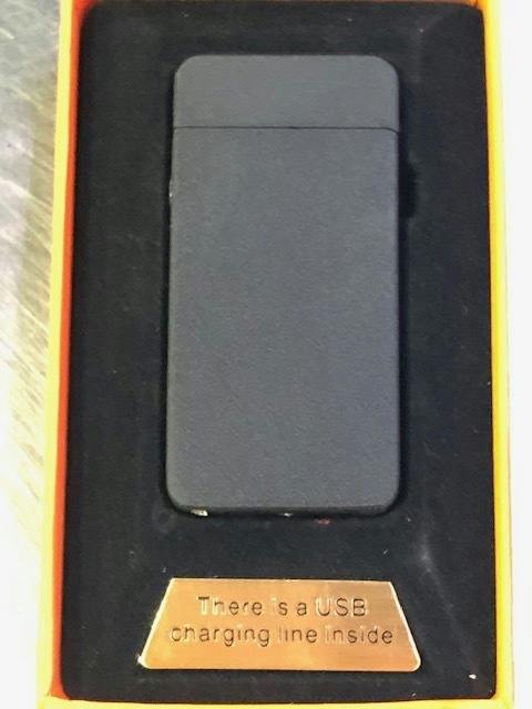 Electronic USB Lighter Black Matte