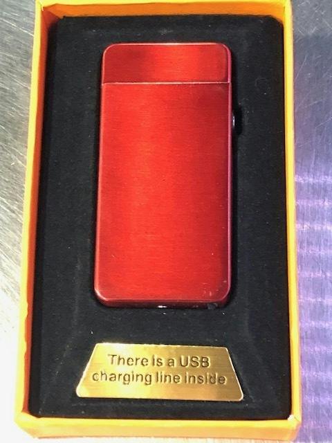 Electronic USB Lighter Red