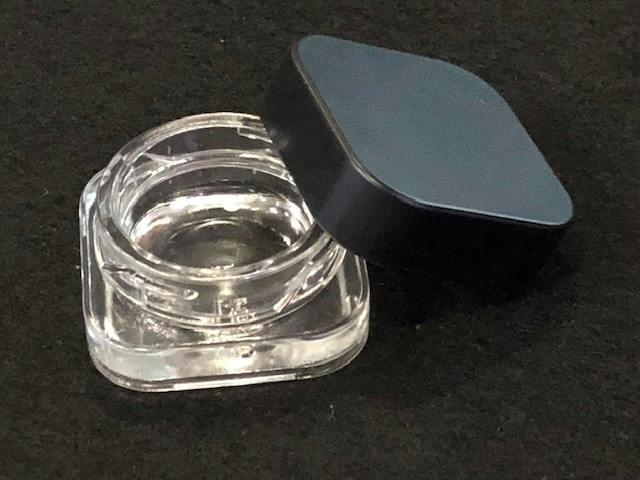 Square Glass Concentrate Container