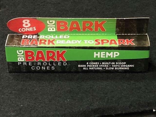 Big Bark- Pre-Rolled Hemp Cones 8 Pack