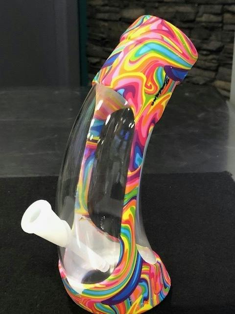 Fortune- Hydrographic 9" Glass & Silicone Bong