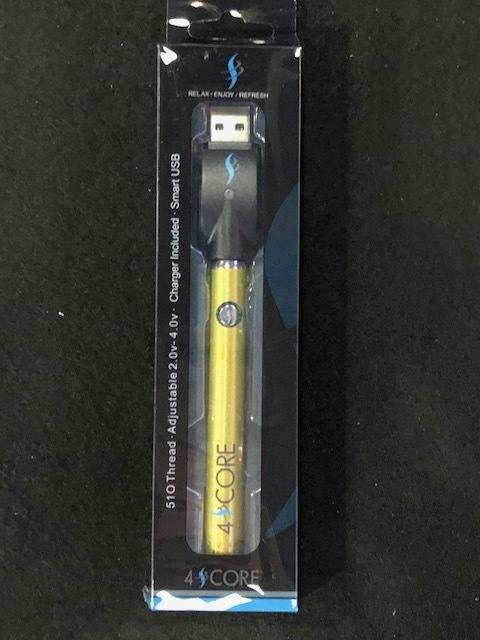 4SCORE 510 Battery w/Charger- Gold
