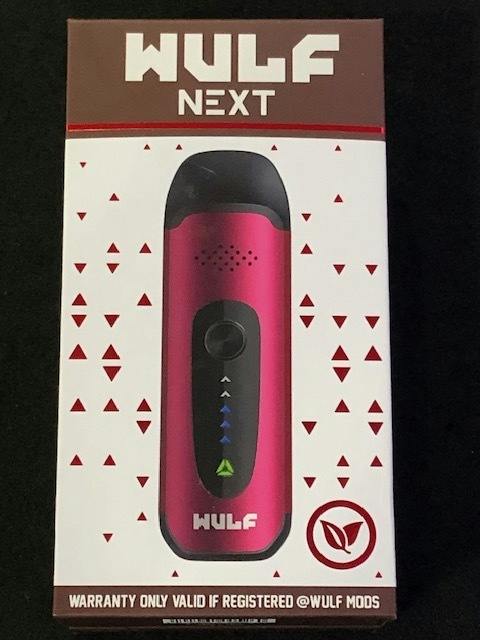 Wulf- Next Dry Herb Vape Red