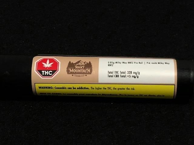 Rocky Mountain Herb CO - Milky Way Runtz 1 x 0.85g Pre-Roll