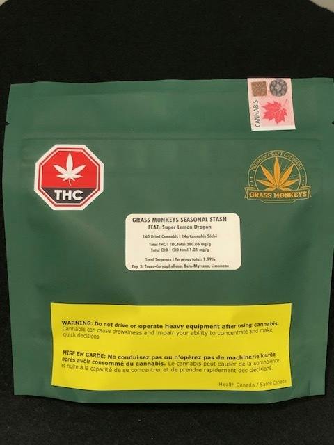 Grass Monkeys Seasonal Stash - Grass Monkeys Seasonal Stash 14g Dried Flower