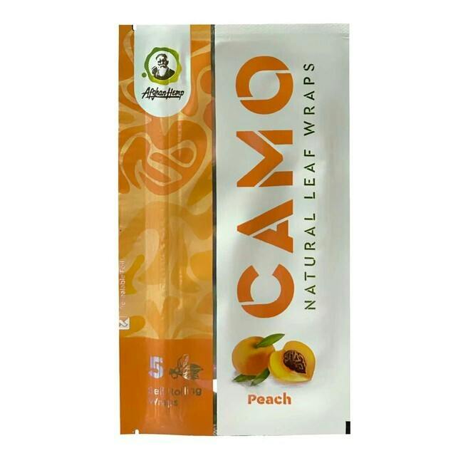 CAMO - PEACH NATURAL LEAF CHAMOMILE WRAP (5PK)
