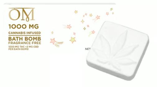 OM - FRAGRANCE FREE BATH BOMB (1000MG)