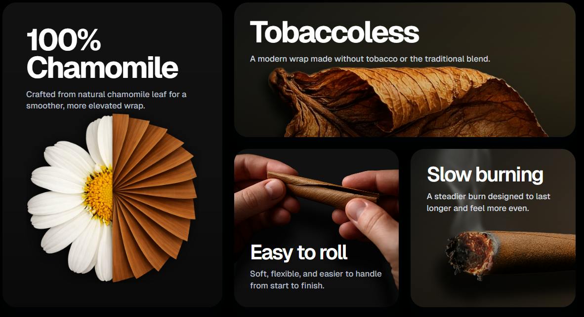 CAMO - CHOCOLATE (5PK) NATURAL LEAF WRAP
