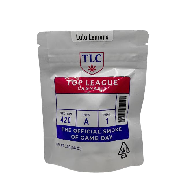 TOP LEAGUE CANNABIS - LULU LEMONS (3.5G) [H]