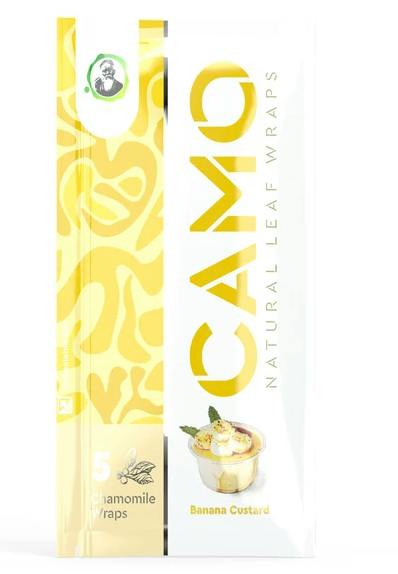 CAMO - BANANA CREAM NATURAL LEAF CHAMOMILE WRAP (5PK)