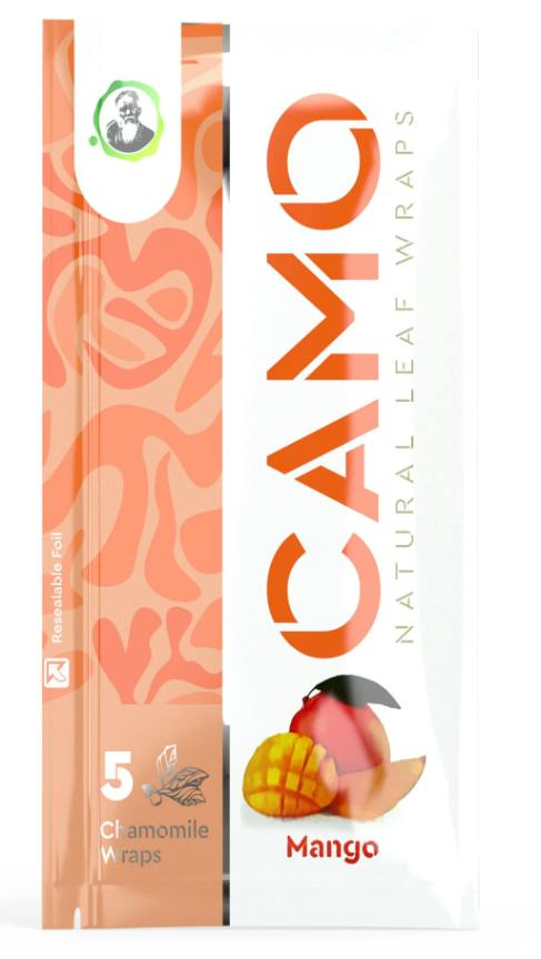 CAMO - MANGO NATURAL LEAF CHAMOMILE WRAP (5PK)