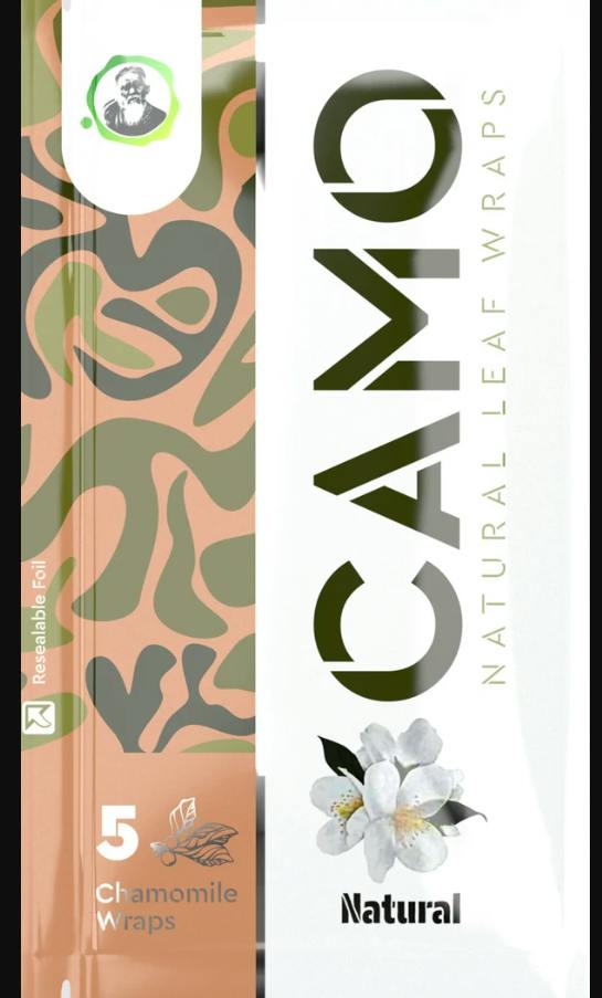 CAMO - NATURAL LEAF CHAMOMILE WRAP (5PK)