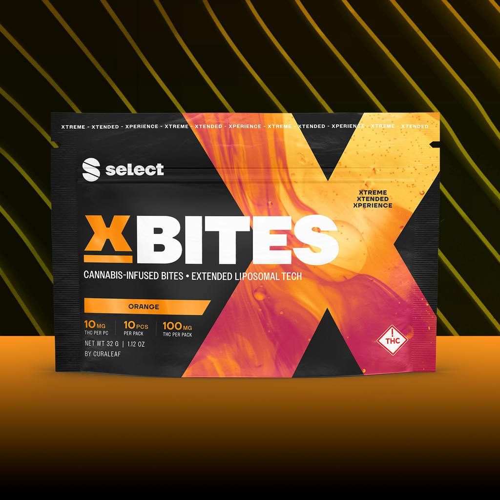 Select X-Bites Orange Bites 10mg ea | 10-Pack