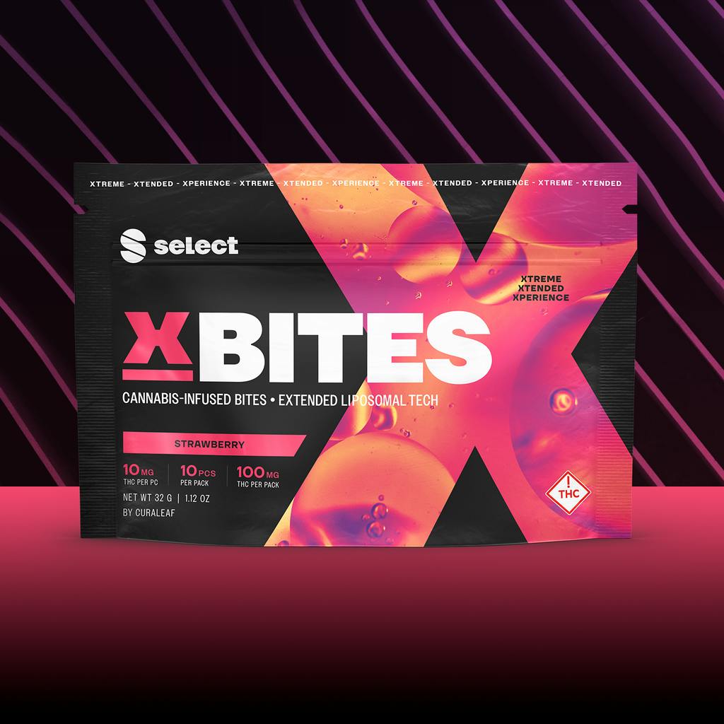 Select X-Bites Strawberry Bites [10mg] 10-Pack